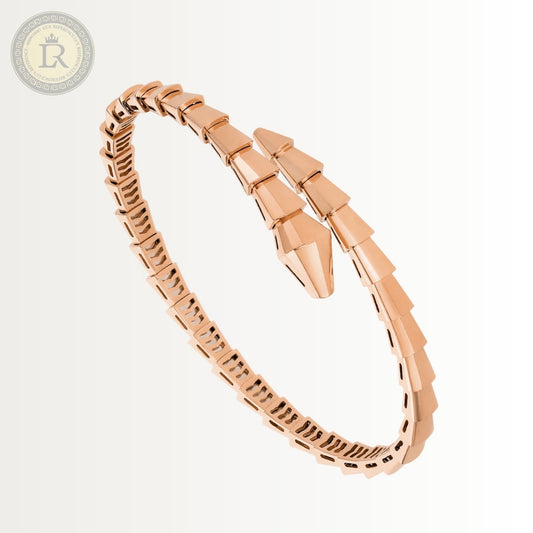 Bracelet Bvlgari Serpenti Viper, or rose