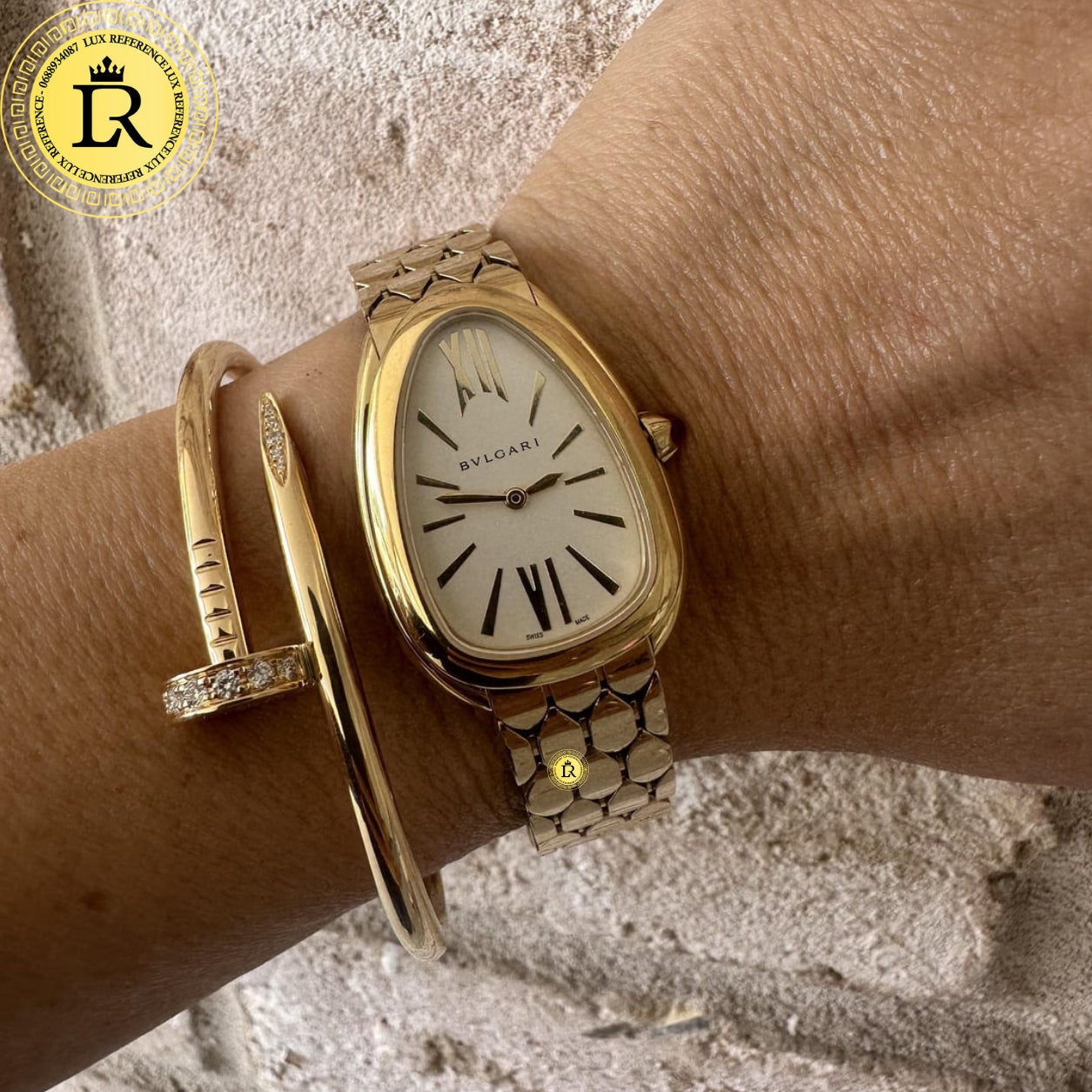 Bvlgari Seduttori Gold White Dial