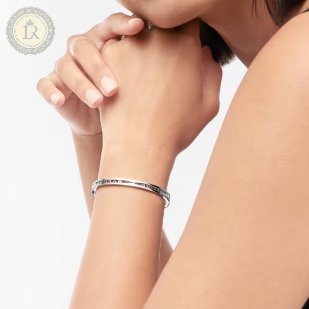 Bracelet Bvlgari B.zero1, or blanc