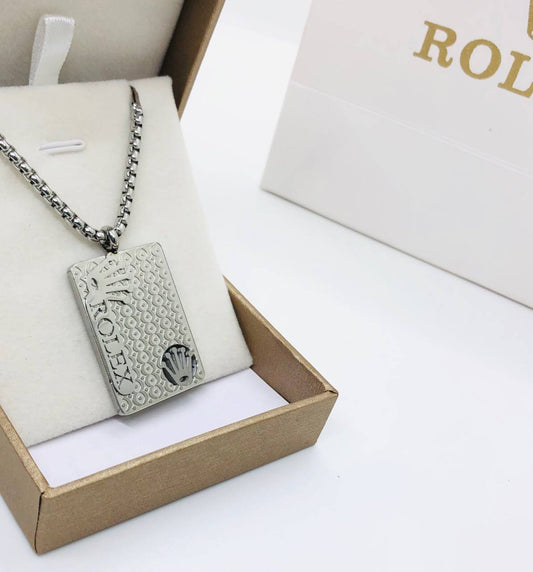 Collier acier homme ROLEX