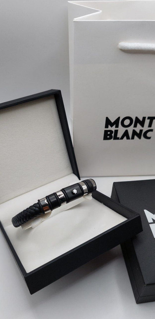 Bracelet homme cuir MONT BLANC