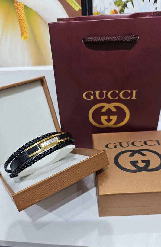 Bracelet homme cuir GUCCI