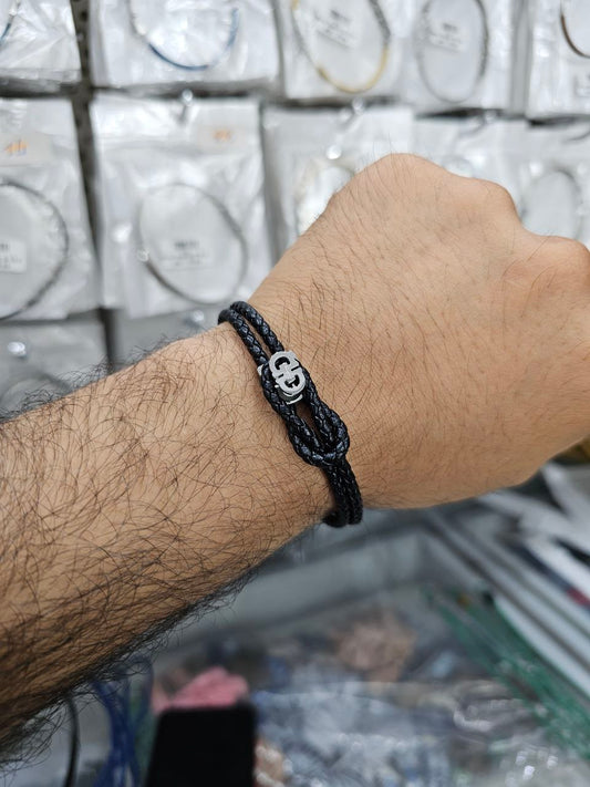 Bracelet homme cuir Salvador Ferragamo