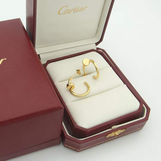 Boucles d'oreilles acier Cartier Clou Simple