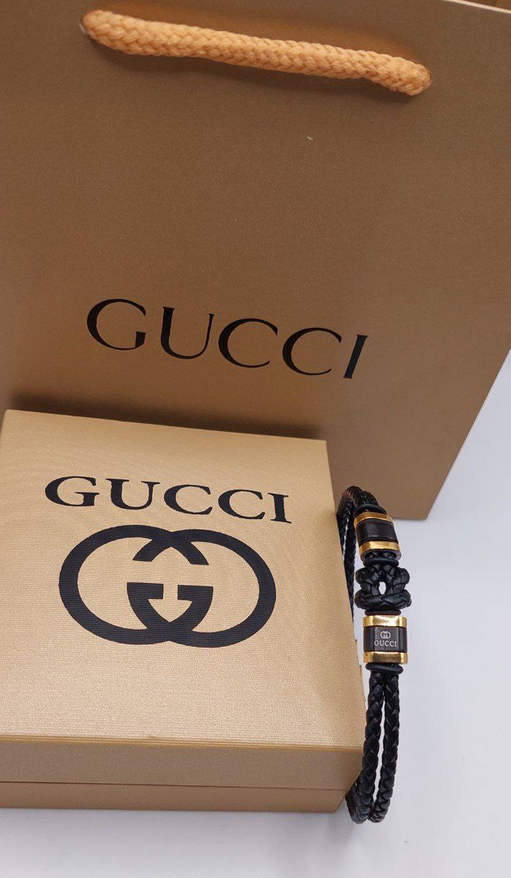 Bracelet homme cuir GUCCI