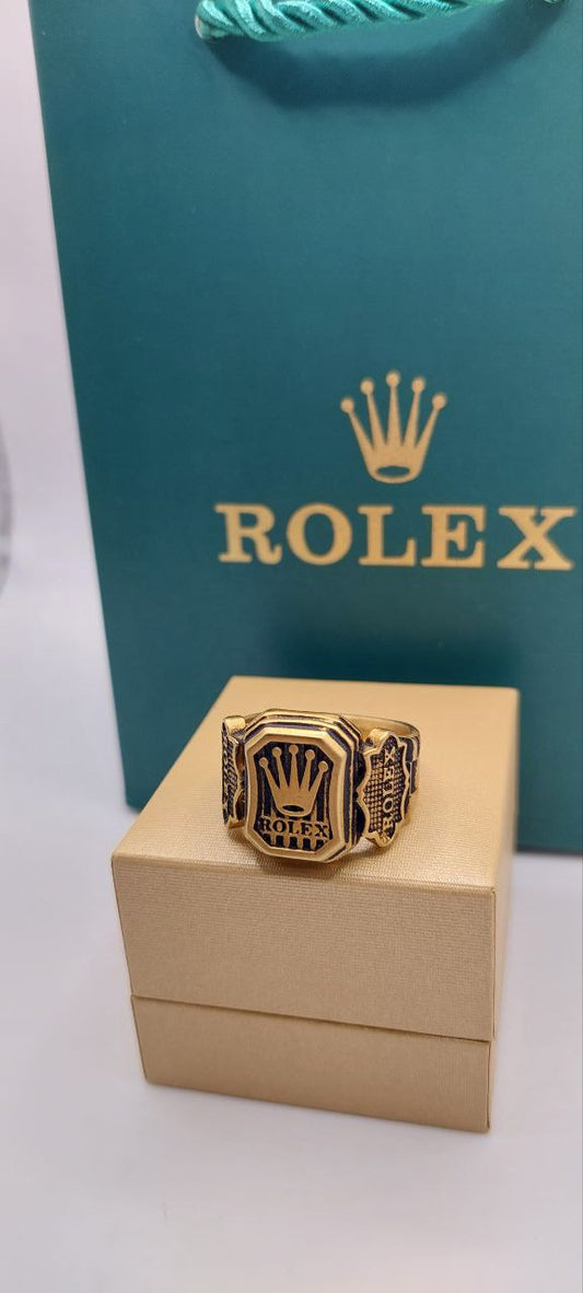 Bague homme acier ROLEX