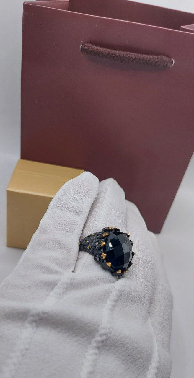 Bague homme acier SULTAN