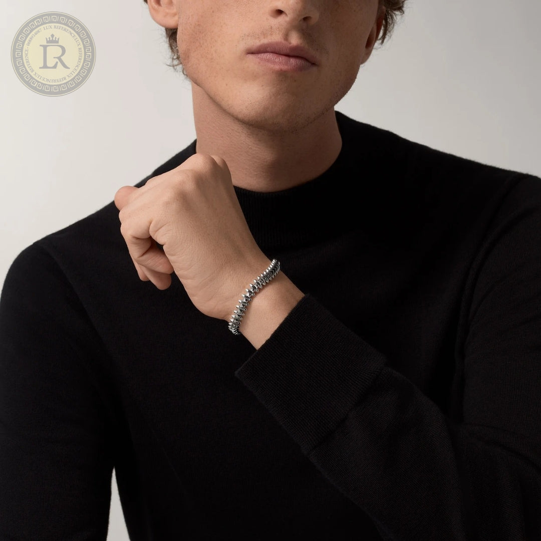 Bracelet Clash de Cartier, or gris