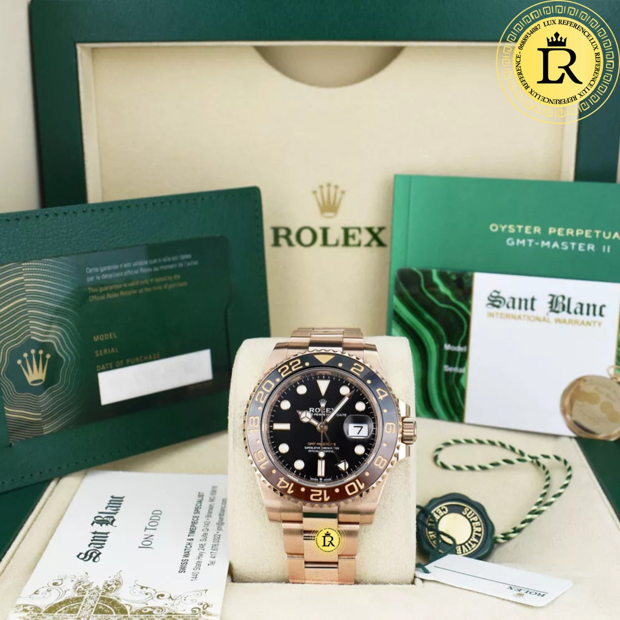 Rolex GMT Master II everose