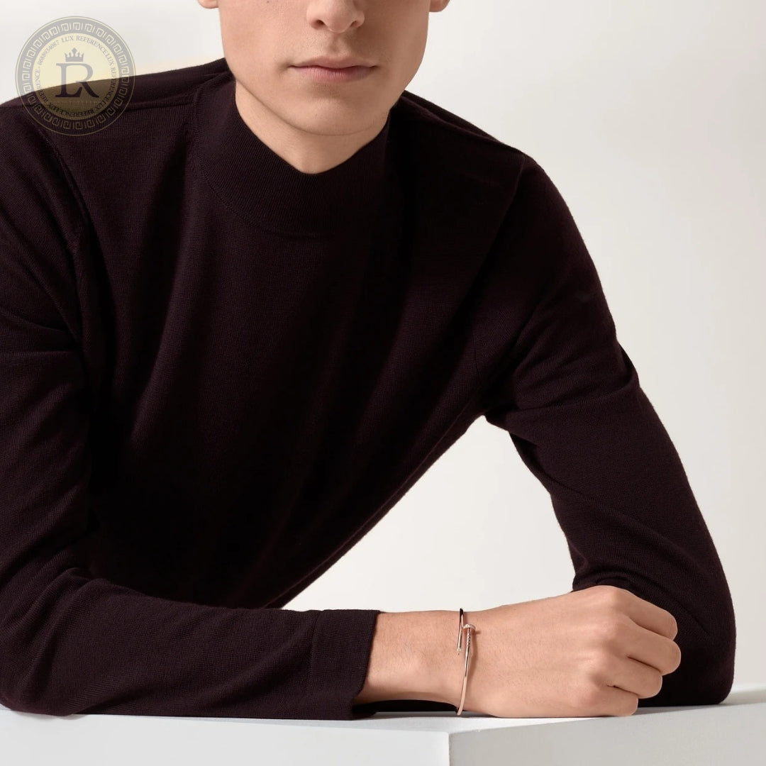 Bracelet Cartier Juste un Clou, petit modèle, diamants, or rose