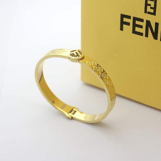 Bracelet femme acier FENDI