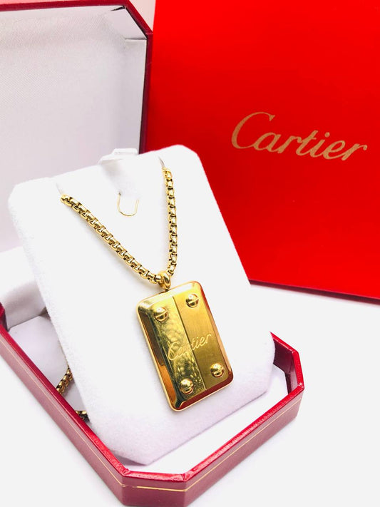 Collier acier homme Cartier