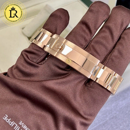 Rolex gold and black