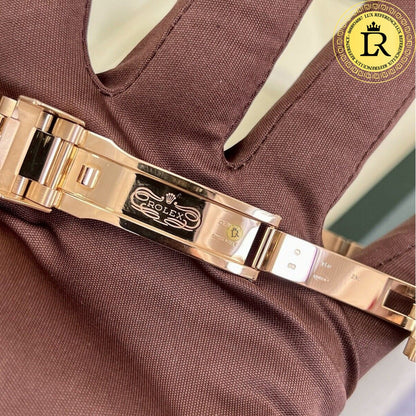 Rolex gold and black