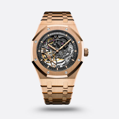 Audemars Piguet royal Oak skeleton or rose