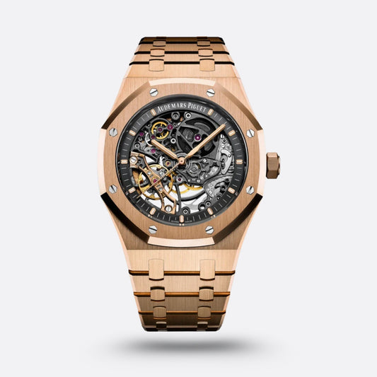 Audemars Piguet royal Oak skeleton or rose