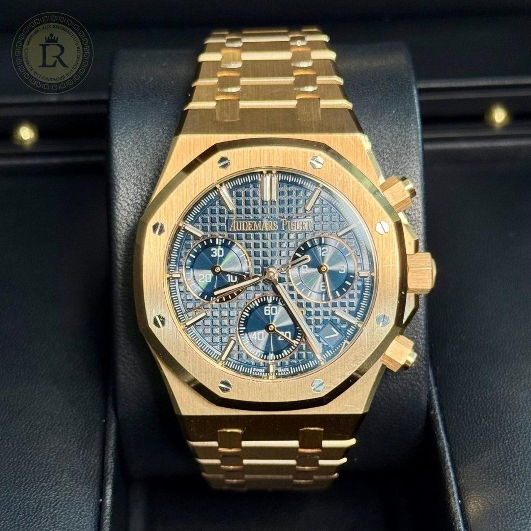 Audemars Piguet Royal Oak Chronograph, cadran bleu