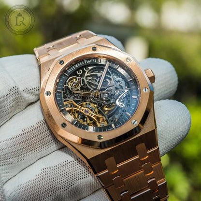 Audemars Piguet royal Oak skeleton or rose