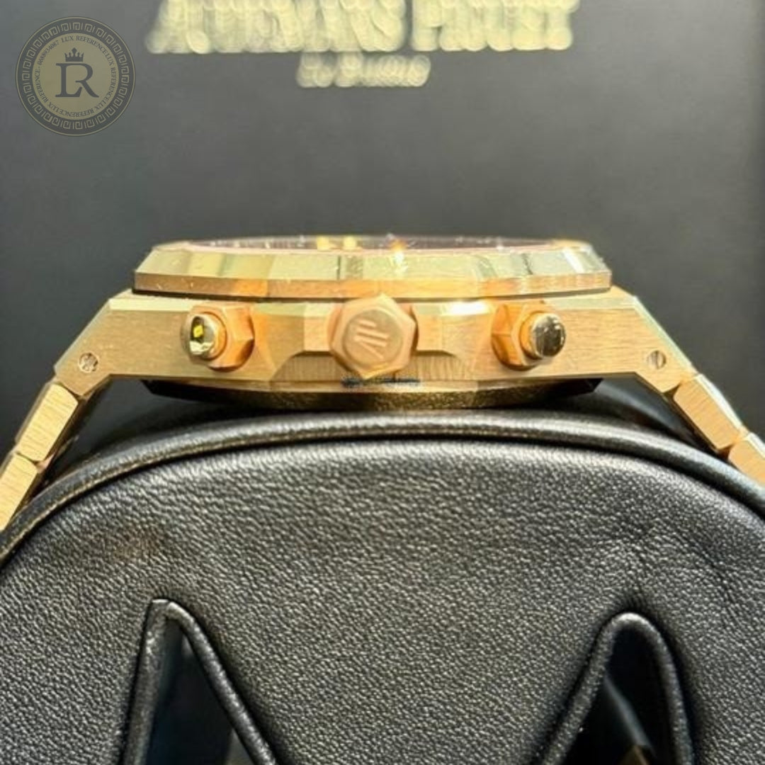 Audemars Piguet Royal Oak Chronograph, cadran bleu