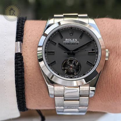 Rolex oyster perpetual Label Noir