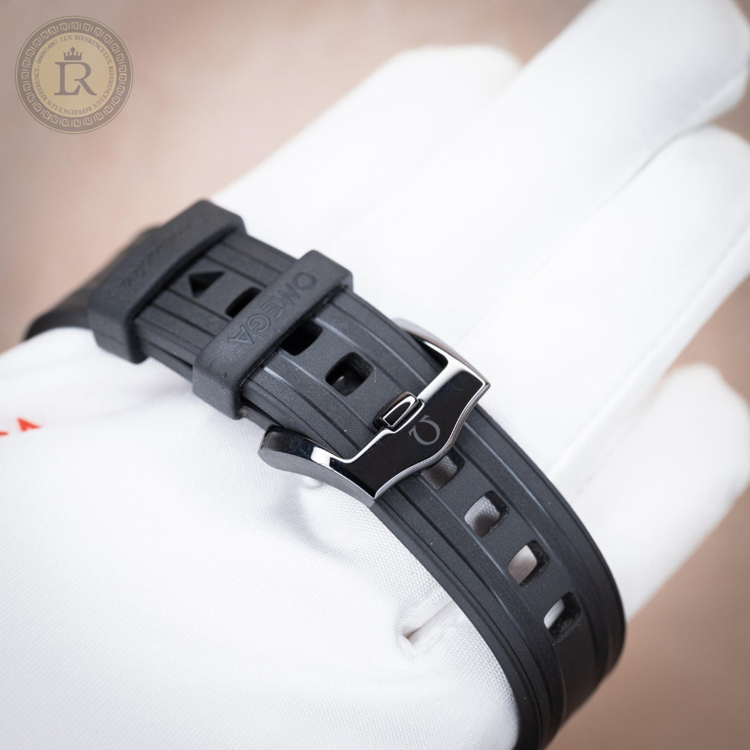 Omega Seamaster Diver 210.62.44.20.01.001 Black Ceramic 18K Rose Gold Box Paper