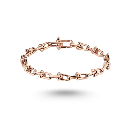 Bracelet Tiffany & Co Small Link en or rose