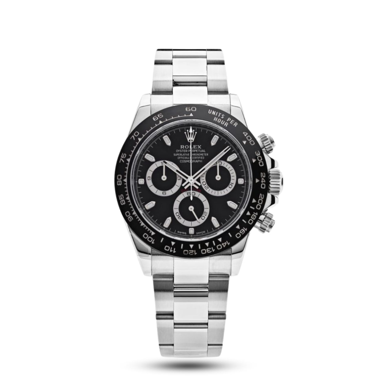 Daytona Cosmographe Fond Noir Montre Pour Homme