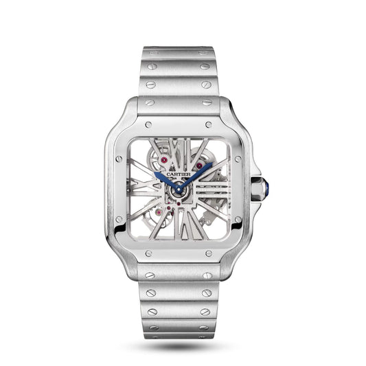 Cartier Santos de Cartier Skeleton – Grand Modèle (WHSA0015)
