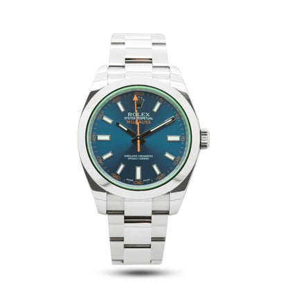 Milgauss Fond Bleu 116400GV