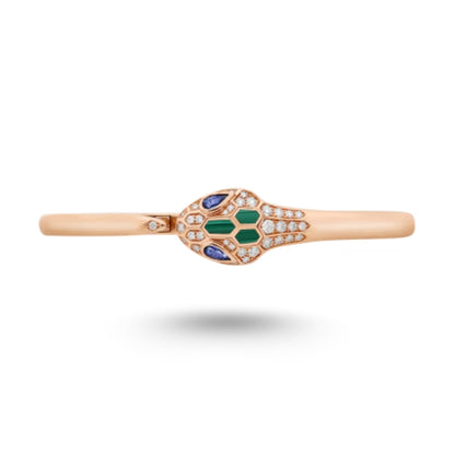 Bracelet Bvlgari Serpenti Seduttori, or rose