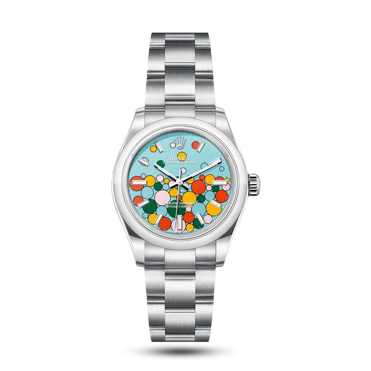 Rolex Datejust 41mm Tiffany Blue Celebration Dial Smooth Bezel 126300