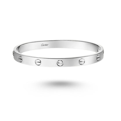 Bracelet Cartier LOVE, or gris