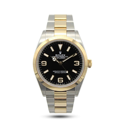 Explorer 1 36 mm Fond Noir