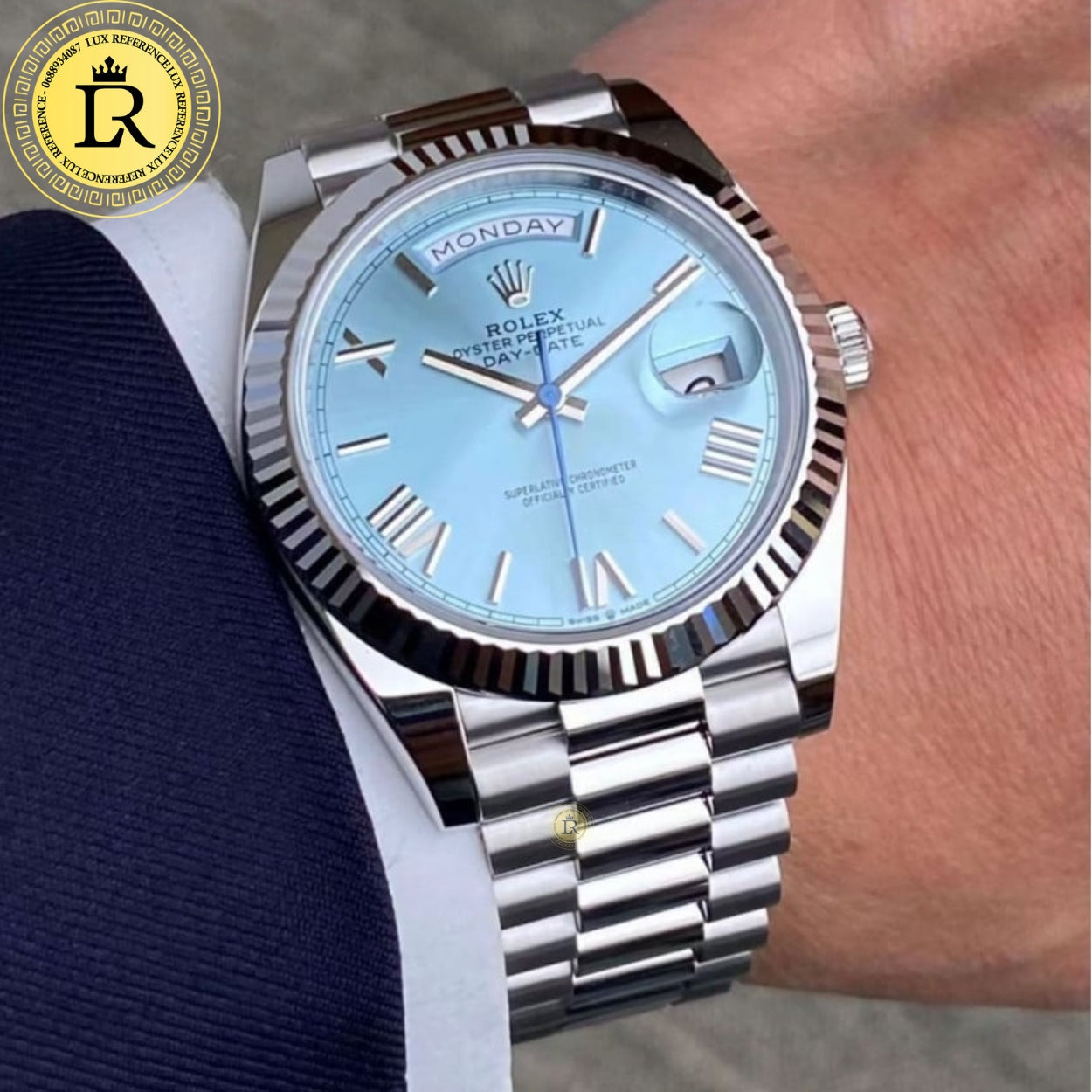 ROLEX PLATINUM DAY-DATE 41MM