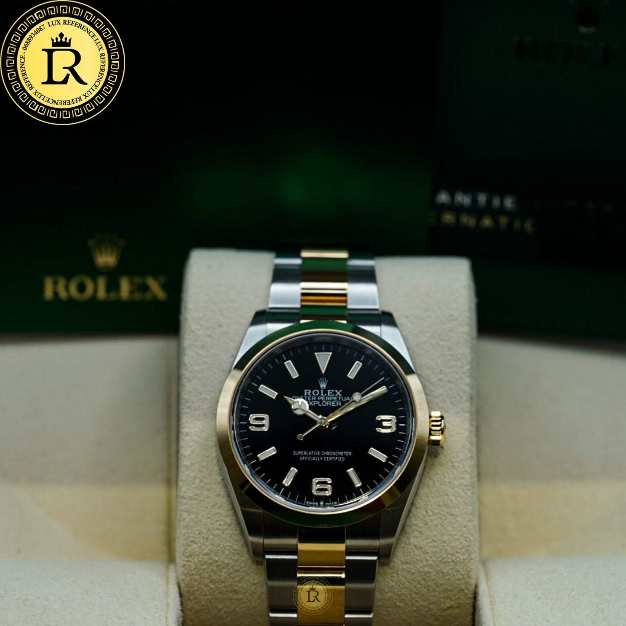 Explorer 1 36 mm Fond Noir