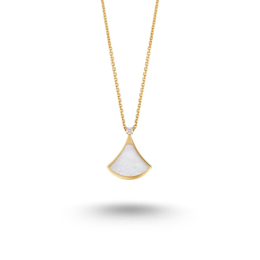 Collier Bvlgari Divas’ Dream Nacre, or jaune