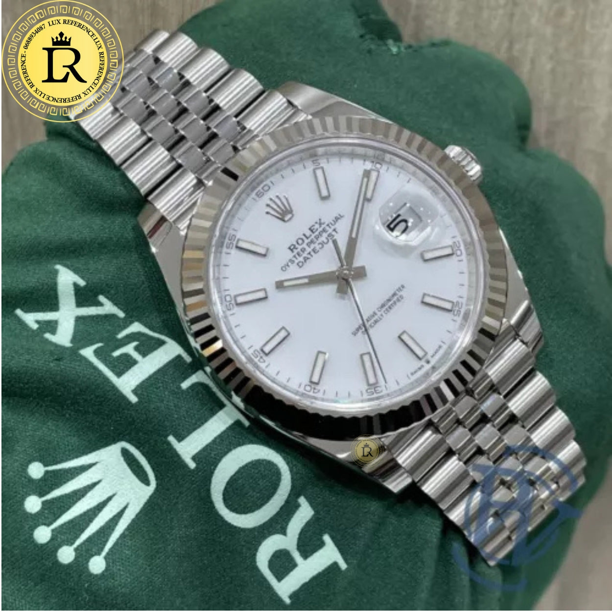 Montre Datejust 41 Blanc Jubilé Pour Homme