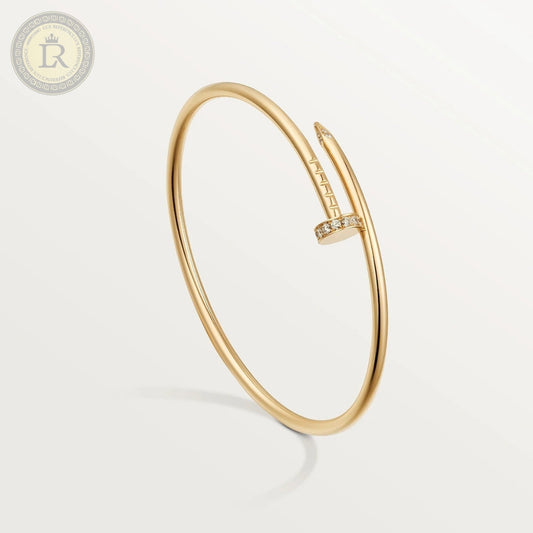 Bracelet Cartier Juste un Clou, petit modèle, diamants, or jaune