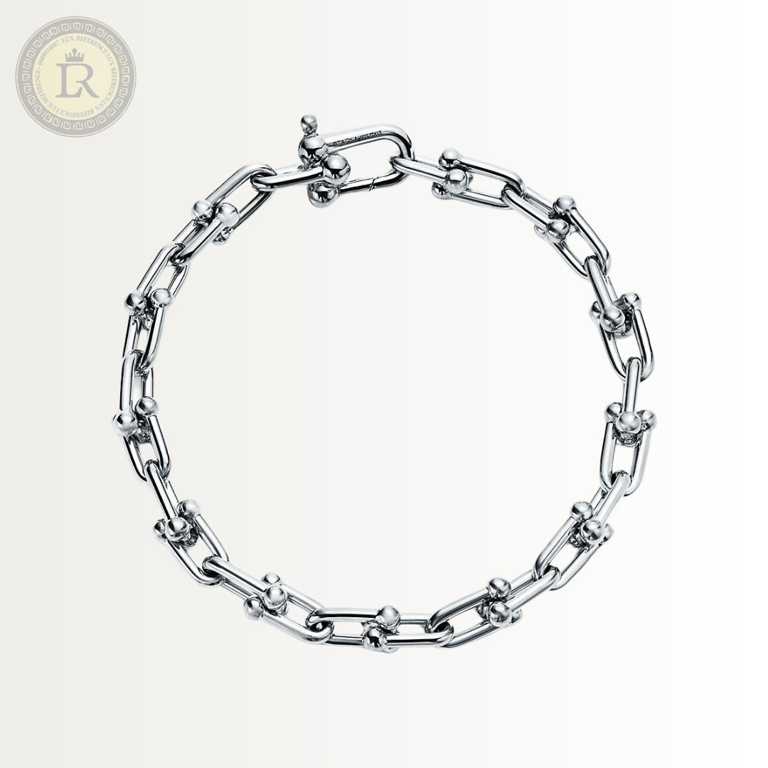 Bracelet Tiffany & Co Small Link en or blanc