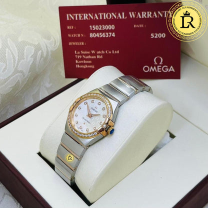 Omega Constellation serti