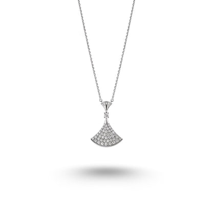 Collier Bvlgari Divas’ Dream Diamants, or blanc