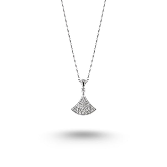 Collier Bvlgari Divas’ Dream Diamants, or blanc