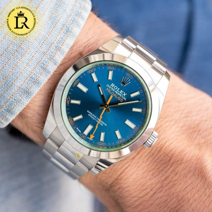 Milgauss Fond Bleu 116400GV