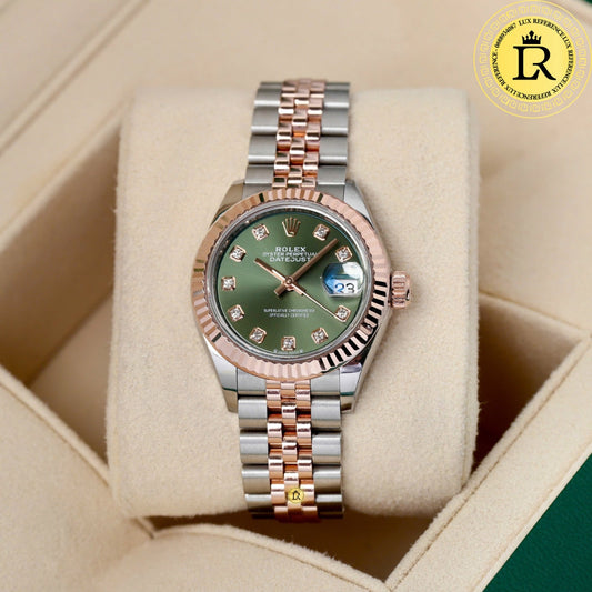 Rolex Lady Date Just Vert