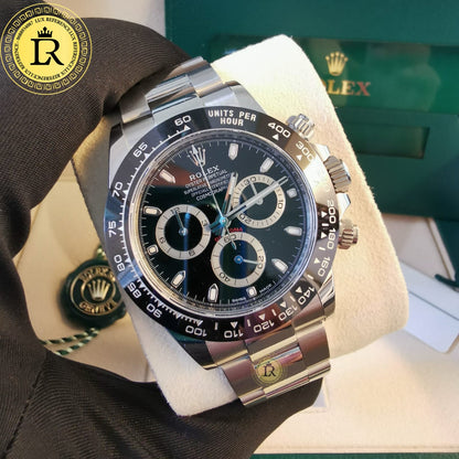 Daytona Cosmographe Fond Noir Montre Pour Homme