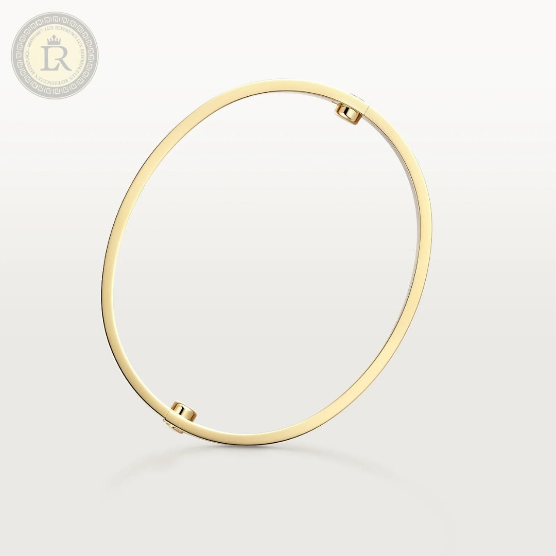 Bracelet Cartier LOVE, or jaune, 4 diamants