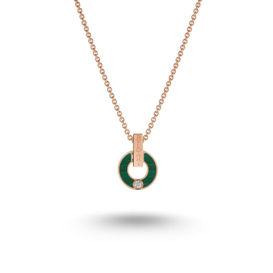 Collier ajouré Bvlgari Bvlgari, or rose