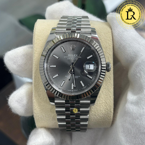Montre Datejust 41 Grise Jubilé Pour Homme