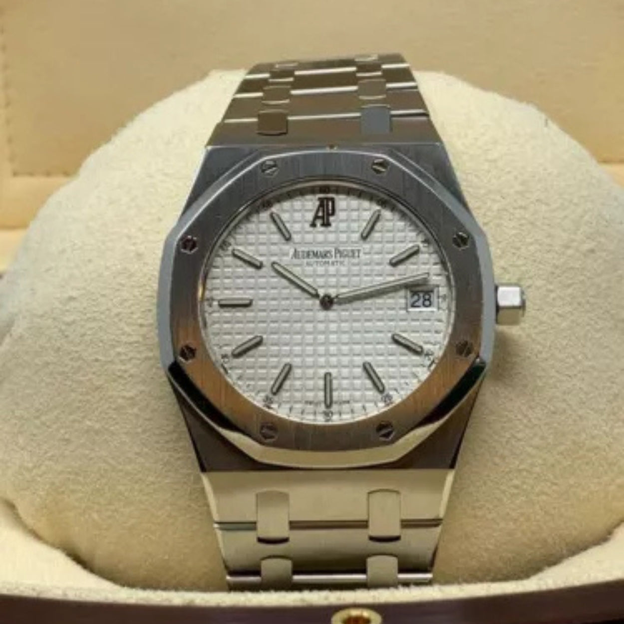 Audemars Royal Oak Fond Blanc 41mm Homme