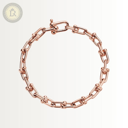 Bracelet Tiffany & Co Small Link en or rose